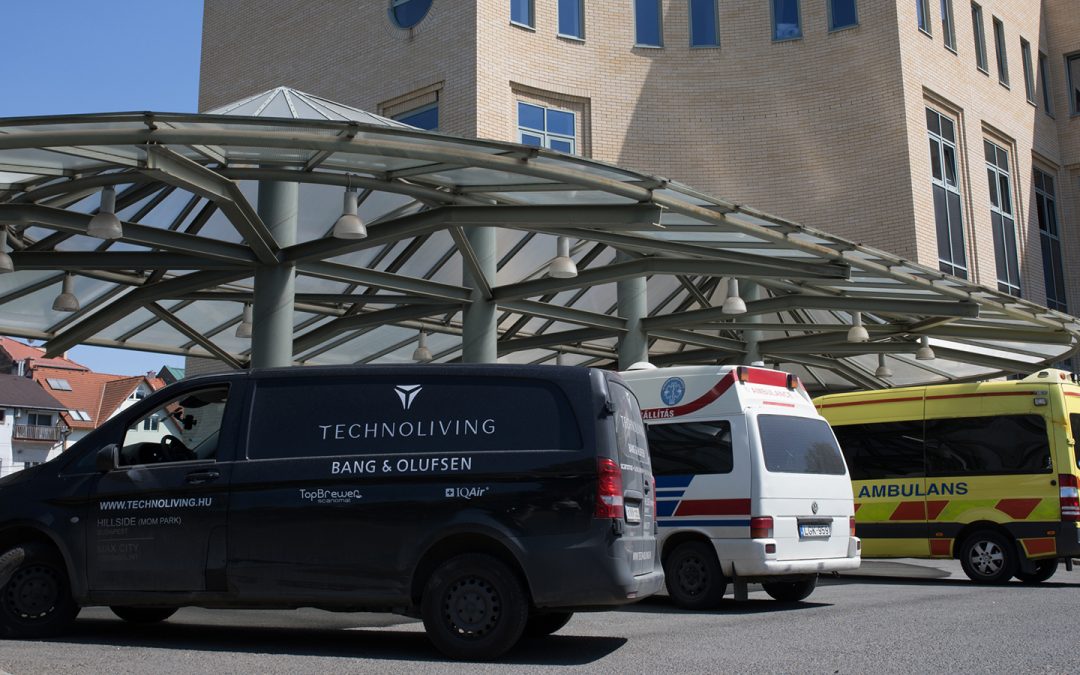 Az Uzsoki Utcai Kórházban is IQAir légszűrő berendezéseket használnak a védekezéshez