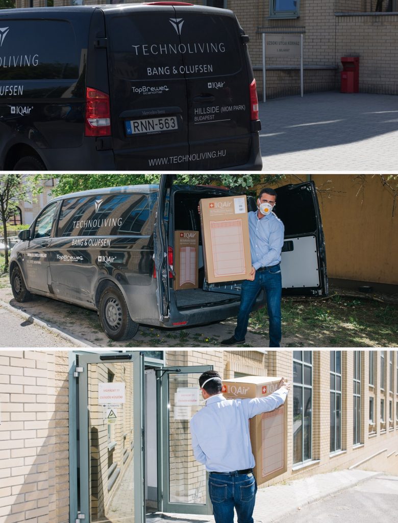 Az Uzsoki Utcai Kórházban is IQAir légszűrő berendezéseket használnak a védekezéshez - IQAir - Technoliving